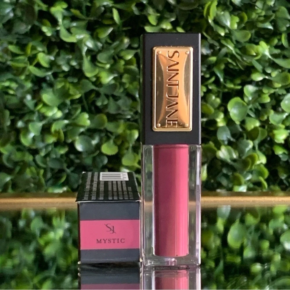 Saint Jane MYSTIC Luxury Lip Shine Oil | NEW | Lip Oil Deep Rich Wine